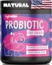 PupSnup- Probiootit koirille- Tuki Gut Health, Ruoansulatus ja Boosts Immuunijärjestelmä- Kurpitsa ja Papaya Powder- 120 Soft Chews- Valmistettu Yhdysvalloissa
