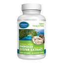 Energize Oyster Extract Supplement for Men & Women - Sinkki, Tauriini, Aminohapot - Tukee energiaa ja wellsness, valmistettu Yhdysvalloissa, 500 mg, 60 Vihanneskapselit.