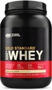 Optimum Nutrition Gold Standard 100% Whey Protein Powder from Whey Isolates, Vanilla Ice Cream - 2 punta