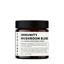 Erbiologia Organic Immuniteetti Mushroom Complex 50 Servings - High in Beta-glukaanit - Reishi, Cordyceps, Lion's Mane, Turkey Tail - kestävästi kasvanut Euroopassa - Vegan - ei-GMO - Ei lisätty Fillers