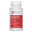 Protokolla AHCC 600 mg - Maksan ja Immuunin tukilisä beta-Glukaanilla* - Saattaa auttaa soluja ja stressiä* - Vegan, Dairy Free & Nut Free - 60 Veg Caps