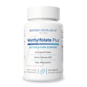 Biotics Research METHylfolate PlusTM Methylfolate, Bioactive Folate + B12, Tukee Kardiovaskulaarisia terveyttä, sikiön kehitystä, Hermoterveys, Methylation Support, Homokysteine tasoilla. 120 tablettia