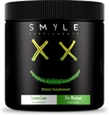 Smyle USA Pre-Workout Powder sitruunan lime - Pre workout Energy 400 mg Alpha GPC + 167 mg kofeiini ja 1667 mg Beta-Alanine Performance Blend 30 tarjoilut