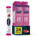 Pedialyte Fast Hydration Elektrolyytti Powder Packets, Mansikka, Hydration Drink, 24 Single-Serving jauhepakkaus