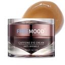 FREEMOOD Eye Cream pimeät ympyrät,Anti-Aging Under Eye Cream kofeiini,Hyaluronic Acid taistelemaan Fine Lines,Hydating Eye Care Serum,1 fl.oz