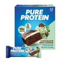 Puhdasta proteiinipatukoita, proteiinia, ravitsevia välipaloja energian, vähäsokerin, gluteeniton, suklaa Mint Cookie,1,76oz, 12 Count (Pakkaus toukokuussa Vary)