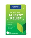 Hyland's Indoor and Outdoor, Non Drowsy Seasonal Allergia Relief Pillerit, Aivastus, Runny Nenä, kutiava ja vetinen silmät, nenä tai kurkku, turvallinen ja luonnollinen, nopea liukeneva tabletti, 60
