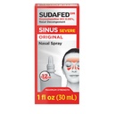 Sudafed Sinus Vaikea alkuperäinen Nasal Spray, 12 tuntia Nasal Spray Decongesstant nopea, voimakas ruuhkautumista helpottava vuoksi kylmät tai allergies, Oxymetatsoliini HCl.05% Nenäsumute, 1 fl. oz