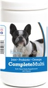Terveet rodut Ranskan Bulldog Kaikki yksi monivitamiininen pehmeä purtava 120 Count