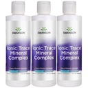 Swanson Concentrace Trace Mineral Drops 8oz-Complete Mineral Complex for Energy, Hydration, & Electrolyte Balance Over 72 High Absorption Ionic Minerals Kuten Magnesium, Kalium, Kalsium (3 pakkaus)