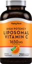 Piping Rock Liposomal C 1650 mg ... 250 Softgels...
