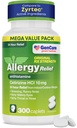 GenCare - Setiritsiini HCL 10 mg (300 Caplets) - 24 tuntia Allergia Relief Pillerit - Non Drowsy Generic OTC Allergia Lääkkeet - Antihistamiini Lääke Aivasteluun, Runny Nenä ja kutina Silmät - Geneerinen Zyrtc