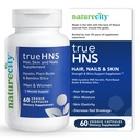 NatureCity True-HNS Hiusten kynnet ja ihon kynsien Kynatiini Keratiini ja kasvi perustuu Biotiini vitamiini täydentää ... Täysi ja vahvempi hiukset ja kynnet...