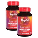 MegaRed Extra Strength 500 mg Omega-3 Krill Oil täydentää EPA / DHA, Ei Fishy Jälkimaku tukee sydänterveys, 80 Count Softgels (2 pakkaus)