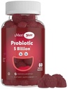 Maxi Health Yum, Probiootti Gummy 5 miljardia PMY: n Ruoansulatuskanavan Probiootit, Kosher Certified Natural Berry Flavor Gut Health Chewable Gummy Supplements miesten ja naisten, 60 Gummy