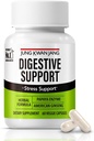 JungKwanJang Digestiivinen hyvinvointi Support - Papain 400mg, American Ginseng 143mg, Bromelain 400mg, Gut Health Supplement for Digestive Comfort and Nutrient Imeytyminen, 60 kapselia miehille ja naisille