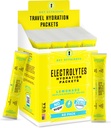 KESKEISET NUTRITRIT Multivitamiini Elektrolyyttejä Hydraation Packets - Virkistävä sitruunamehua Post Treout ja Recovery 40 Pack - Ei sokeria, ei kaloreita - Travel Hydration Powder