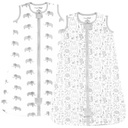 Mama Cheetah Vauva sänky 0,5 TOG, Luomu puuvilla Vauva yllään Blanket Kaksi-Way Zipper, Swaddle Transition vauvan nukkuu Bag vastasyntynyt pikkulapsi poika tyttö, 6-12 kuukautta