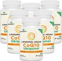 1000 mg Liposomal CoQ10 Ubiquinol, 360 Vegan Softgels, suuri imeytyvä Ubiquinol CoQ10-lisä, aktiivinen antioksidanttimuoto Coenzyme Q10 sydämen toimintaa ja energian tuotantoa varten