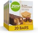 ZonePerfect proteiinipatukat, 13g proteiinia, 16 vitamiinia ja kivennäisaineita, proteiinivälipala, Fudge Graham, 20 baaria