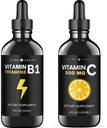 B1-vitamiini Tiamiinimononitraatti - nestetippa - 2 oz