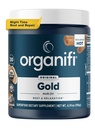Organifi: Kulta - Superfood Supplement Powder - 30 Tarjoilut - Stressi tuki, parempi lepo, rentoutuminen ja edistää levollinen uni - Turmeerinen ja Reishi infusoitu