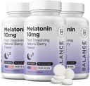 Balancebreens Melatoniini 10 mg Nopea ratkaisu, 120 tablettia ...