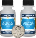 Kaliumbikarbonaatti / 2 Ounces / 2 pulloa / 99% Pure USP Food Grade / Fine Powder