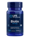 Life Extension Biotin 600 mikrog B7-vitamiinin tuki täydentää kauniit hiukset, kynnet & Beyond 