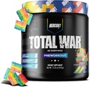 REDCON1 Total War Pre Treenout, Rainbow Candy - Beta Alanine + Citrulline Malate Keto Friendly Preworkout miehille & naisille 320mg kofeiini - Nopea toiminta (30 palvelinta)