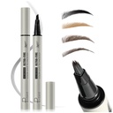 Microblading Kulmakarvakynä, Liquid Magical Multi-Tip kulmakarva Kynät naisille, vedenpitävä kulmakarvakynä luonnollinen kulmakarva, pitkä kestävä kulmakarva värjäys hiukset Kuten Strokes Selaa meikkikynä