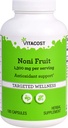 Vitacost Noni Fruit -- 1300 mg per annos - 180 kapselia