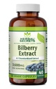Herbal Secrets Bilberry Extract 300 Mg 4:1 uute (3600 mg Ekvivalentti) ... Kasviskapselit ei-GMO: lle...