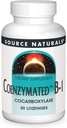Source Naturals Coenzymated B-1, Cokarboksylaasi, 25 Mg, 30 Count