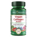Vegan Collagen Builder - Organic Whole Foods Fruits + Veg, Silika, Lutein, C-vitamiini, Biotiini, Rypälesiemen - Aminohapot Glysiini, Lysiini + Proline Collagen Boosters (30 Servings, Tabletit)