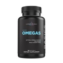 Livingood Daily Fish Oil Omega 3 täydennysosa, EPA ja Dha Wild Caught Fish, Omega 3 Rasvahapot sydämen, aivot ja yhteinen terveys miesten ja naisten, Gluteeniton, 30 päivän tarjonta, 60 Softgels