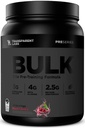 Läpinäkyvä Labs Bulk Black Pre workout - Kliinisesti annosteltu, sokeriton Esityö miehille ja naisille Beta Alanine Powder, Citroline malate, & kofeiini - 30 tarjoilua, musta kirsikka