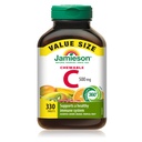 Jamieson Chewable Vitamiini C 500 mg Value Supplement Pack(330 Count), sekoitettu 3 makua