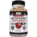 Kaya Naturals Terveellinen Gluco Bittermelon täydentää . Tuki Terveet tasot ja toiminta, 20 Yrtit Vitamiinit ja mineraalit, Alpha Lipoic Acide, Kaneli, C-vitamiini ja E, ei-GMO (60 kreivi)