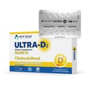 New Road Health Supply, High-Potency Vitamiini D3 50 000 IU, Kerran viikossa Softgel, tukee luuta, hampaita ja immuuni terveyttä, helppo niellä, Gluteeniton, 12 kreivi