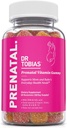 Tobias prenataalivitamiini Gummy, Iron Free Prenatal Vitamiines with DHA and Folic Acid, Niacin, Biotin, B6, & B12, sisältää kalaöljyä, pre- ja postnataalitukea varten, 60 Gummies, 30 Servings