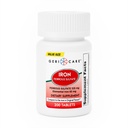 GeriCare Ferrous Sulfate Tabletit 325 mg, Elementaalirauta 65 mg Korkea Potenssi Rauta Supplement 200 Ravintolisä. (Pack of 1)