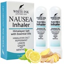 Valkoinen muste Pahoinvointi Relief Essential Oil Inhalaattori 