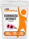 BulkSupplements.com Echinacea Extract Powder - Echinacea Extract, Herbal Supplement for Immune Support - Vegan & Gluteeniton, 500 mg per Serving, 100g (3.5 oz) (pakkaus 1)