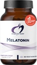 Designs for Health Melatoniini 3 mg - aikuisille - kasvissyöjä + ei-GMO (60 kapselia)