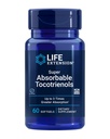Life Extension Super Absorbable Tokotrienoleja, E-vitamiinia D-Alpha tokotrienoleja, Tuki hiusten kasvua, aivojen toiminta, Gluteeniton, ei-GMO, 60 pehmogeeliä
