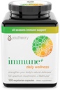Youtheory Immune+ Daily Wellness - Orgaaniset sienet - Beta Glucan- C-vitamiini, D3 & Sinkki 150 Kasvisruoka Caps