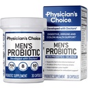 Lääkärin valinta Probiootit miehille - 70 miljardia PMY - 8 kanta - w/ Selenium & Organic Prebiootit - Tukee Dgestive Health, Microbiome, Colon, & Immuuniterveys - Advanced Miesten Probiootti - 30ct