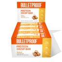Luodinkestävä Suolattu karamelliproteiini Crisp Bars, 12pk, Korkea proteiini, Matala sokeri