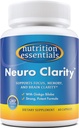 Nutrition Essentials Nootropic Brain Support Supplement + Probiootit naisille ja miehet laktaasi Enzyme